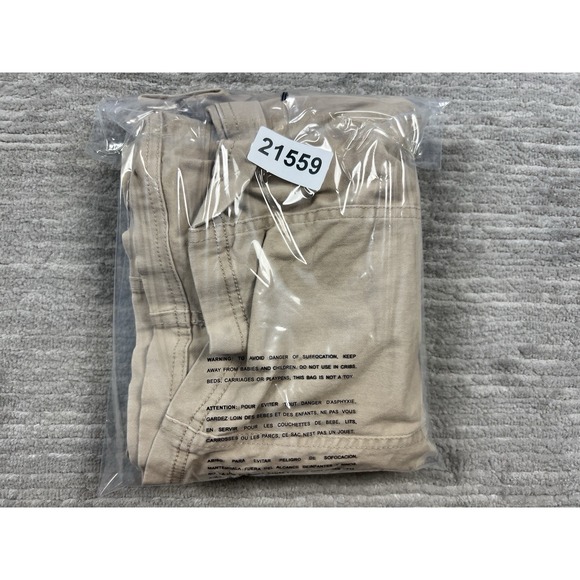 Market & Spruce Shorts Womens 18W Beige High Rise Cotton Blend - Picture 13 of 13